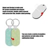 180pcs Sublimation Keychain Blanks Set, Double Sided 60 MDF Sublimation