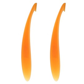 NIDHFG 2 Pieces Orange Peeler, Creative Peeling Tool, Kitchen Tool, Plastic Peeler, Manual Peeler.