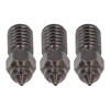 3Pcs Hardened Steel Nozzle High Speed 1.75MM 0.4mm for ENDER