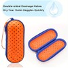 Slzhds Estuche para Gafas de Natación, Swim Goggle Case For