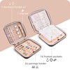 ProCase Jewelry Box Jewelry Storage Transparent Pocket Women Jewelry Box