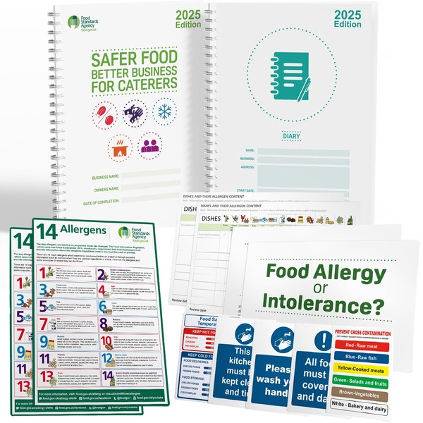 Theory Test Authority Safer Food Better Business, 13-Month Diary Food