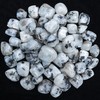 ZAICUS 1lb Rainbow Moonstone Tumbled Stones | Polished Crystals Healing