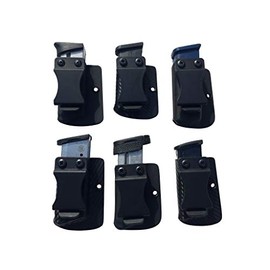 Shield XDS LC9 SIG Ruger S&W Uzi 1911 Sccy LCP Nano & More Magazine OWB IWB Kydex Holster (Carbon Fiber, Jennings .22)