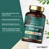 Organic Ashwagandha KSM 66 1200mg | 120 Count | Vegan