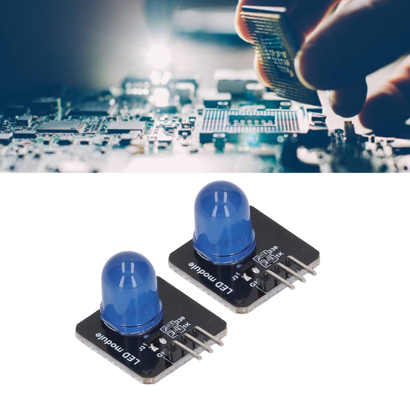 10Pcs LED Module 10mm 3.3V‑5V Decorative Light Board Chip Bulb