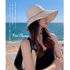 Karsaer G0077 Women's UV Protection, Spring and Summer, Bowknot Hat,