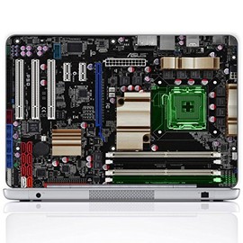 Meffort Inc 11.6 12 Inch Laptop Notebook Skin Sticker Cover Art Decal (Free Wrist pad) - PC Board