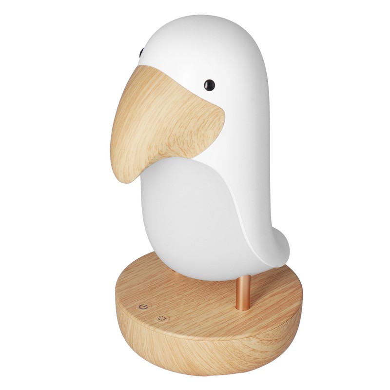Innovative Bird Night Lamp ABS Breathing Night Light USB Charging