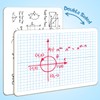 XY Axis Graph Dry Erase Board, 9" x 12" Double-Sided