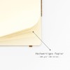 Nordura Notebook A5, High-Quality Linen & Cork Hardcover, Notebook, Unlined