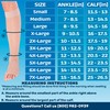 ABSOLUTE SUPPORT Extra Large Womens Compression Knee High 15-20mmHg with