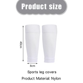 HJDJBD 3 Paar Fußball Stutzen Kinder,Ohne Socken,Fussballstutzen,Elastisch Sleeves Tubes Sportsocken,Stutzenstrumpf,Atmungsaktive Trainingssocken für Jungen Radfahren,Laufen,Basketball,Eishockey