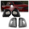 Gempro 4PCS LED Side Mirror Turn Signals Lights Puddle Lamps
