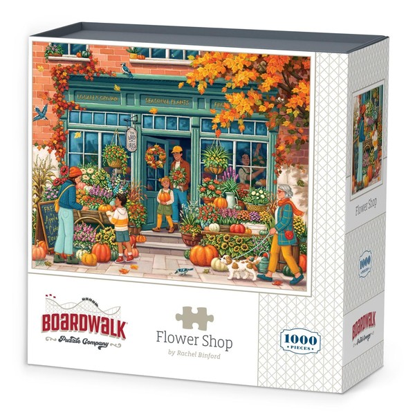Flower Shop by Boardwalk 1000pc Jigsaw Puzzle