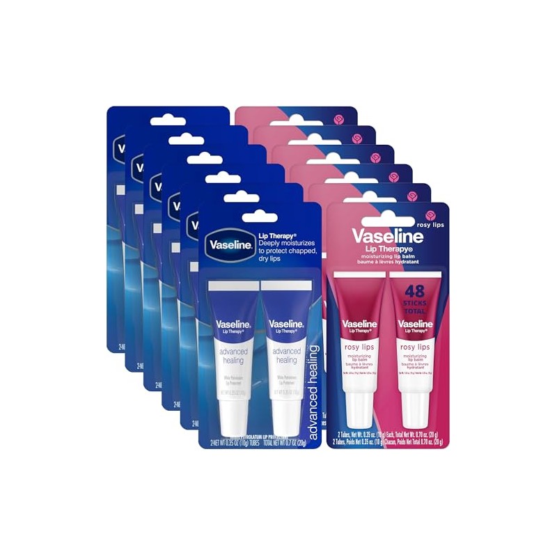 Vaseline Lip Therapy Advanced Healing Bulk Lip Balm Original &