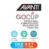 Avanti GOCUP Double Wall Insulated Travel Cup, 236ml / 8oz,