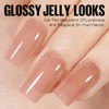 TOMICCA UV Nagellack Nude, 8ml Gel Nagellack, UV LED Soak