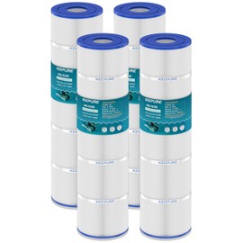 KEEPURE CCP420 Pool Filter Cartridges Compatible with 178584, PCC105-PAK4, FC-1977, C-7471, Clean and Clear Plus 420, R173576, 817-0106, 570-0425-07, 4x105 Sq.Ft, 4Pack