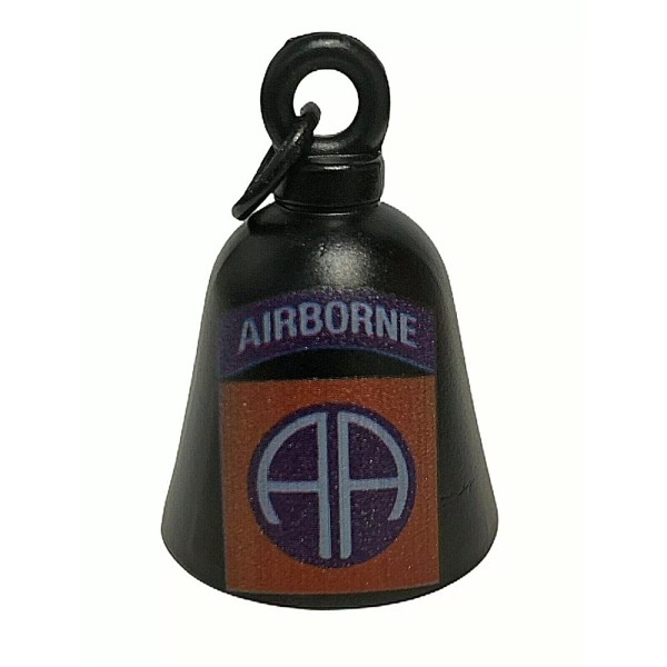 Kustom Cycle Parts 82nd Airborne Army Gloss Black Motorcycle Guard