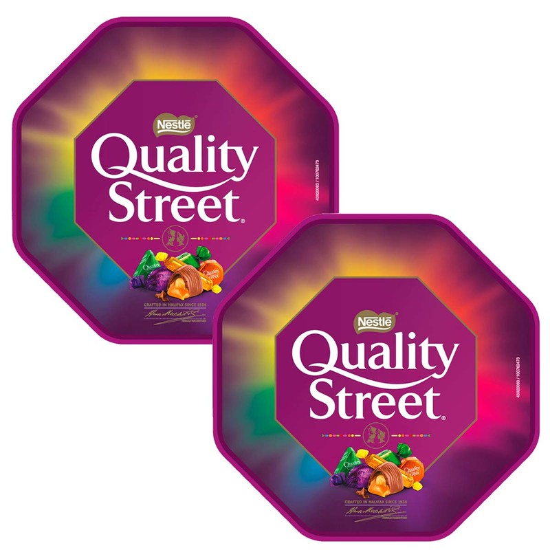 Nestle Quality Street Chocolate Tub 550g (Pack of 1)