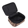 3pcs Makeup Cosmetic Storage Bag PU Leather Waterproof Zipper Closure