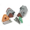 Deutsch DT Series 3 Pin Connector Kit w/Barrel Style Terminals