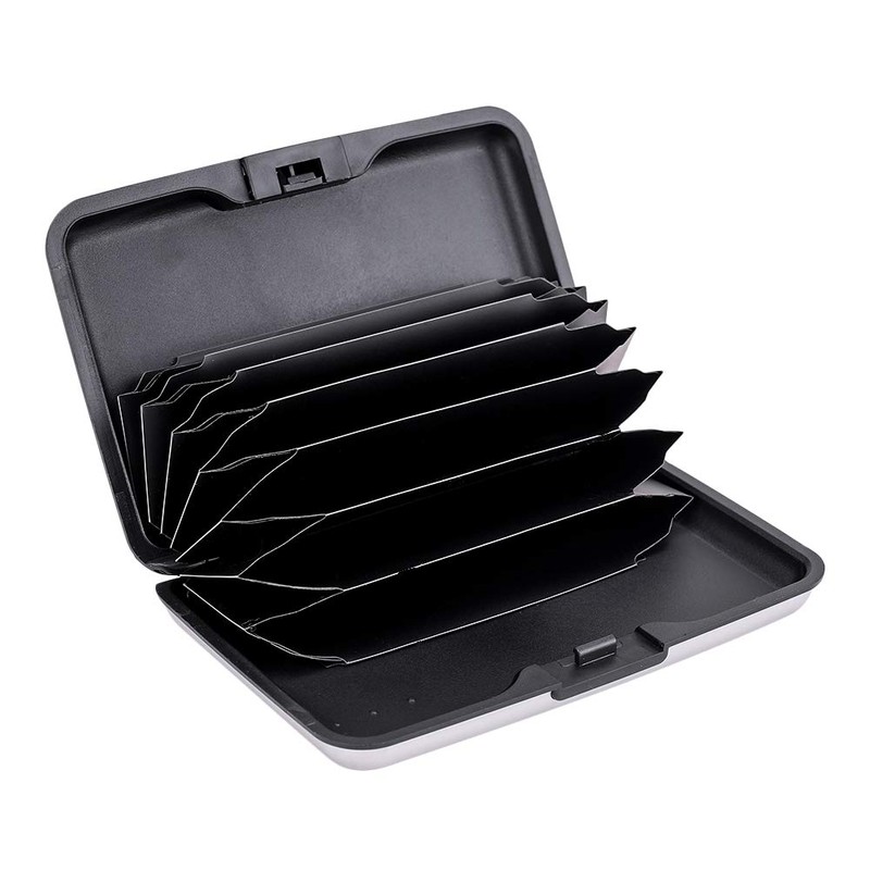 ELFISH RFID Blocking Credit Card Protector Aluminum ID Case Hard
