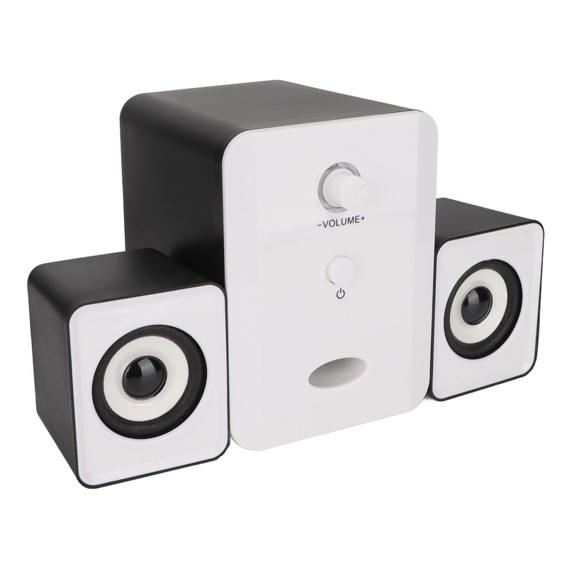 USB Powered Desktop Speakers Computer Speakers with Subwoofer for PC