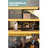 Menz Door Coat Rack for Hanging, Made of Stainless Steel,
