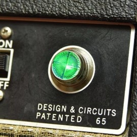 Invisible Sound Guitar amplifier Jewel Lamp Indicator amp jewel.  Model GC 01.  For pilot light