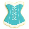 Fluted Corset 3.5 Inch Cookie Cutter from The Cookie Cutter
