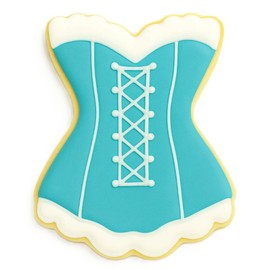 Fluted Corset 3.5 Inch Cookie Cutter from The Cookie Cutter Shop – Tin Plated Steel