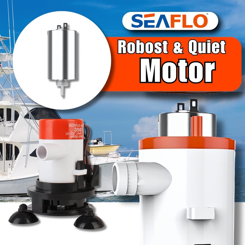 SEAFLO 09 Series Portable Livewell Aeration Pump Kit - 12V,