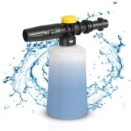 EKIAIKT Karcher K2 - K7 High Pressure Washer Foam Gun, Adjustable Nozzle Foam Lance, Car Wash Soap Dispenser, Car Shampoo Karcher K2 / K3 / K4 / K5 / K6 / K7 Foam Car Wash, High Foam, Car Wash, 25.6 fl oz (750 ml)
