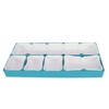 Watch Parts Storage Box Stackable 5 Compartments Acrylic Rubber Watch