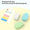 SUPVAN E10/16 Label Tape, Thermal, Multi-Purpose Labels for Home, School,