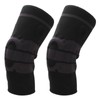 2Pcs Winter Knee Brace Protector Anti Slip Knee Compression Sleeve