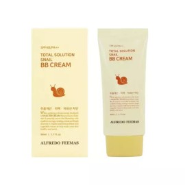 Mido Cosmetics 기초화장 알프레도 휘마스 토탈 솔루션 스네일 비비크림 50ml Alfredo Himas Total Solution Snail BB Cream 50ml