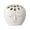 Bloomingville 82047421 Vase Stoneware White