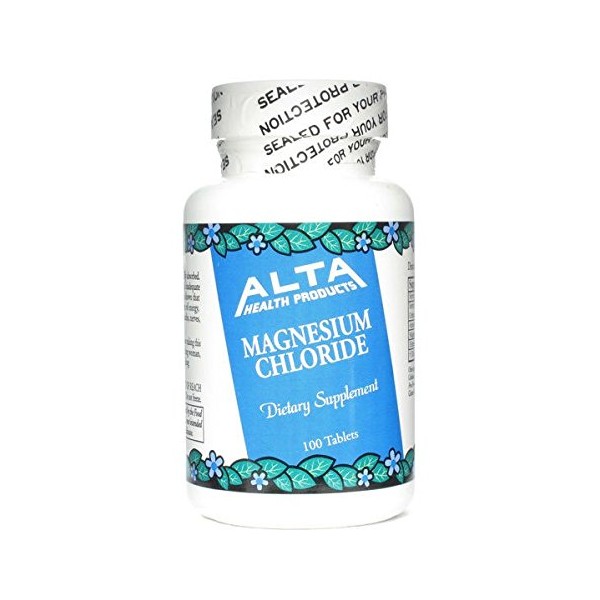 Alta Health Magnesium Chloride Tabs 100 tab ( Multi-Pack)4