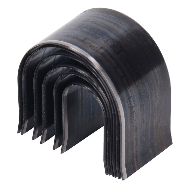 6 Pcs Leather Die Cutter Tool Round Arrow Tail Shape