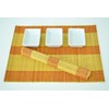 vnhomeware Bamboo Placemats Pack Of 6 Handmade Wooden Mats Eco