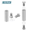 uxcell 12 Pcs Standoff Screws, 1/2" x 2" Stainless Steel