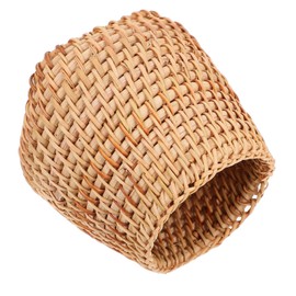 NOLITOY 1pc Handmade Woven Pen Container Creative Design Storage Basket for Home Organization Sturdy Desk Accessories for Sorting Sundries and Stationery