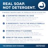 Defense Soap Body Wash Shower Gel 12 Oz - Natural