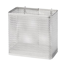 MUJI MCC64A2S Stainless Steel Cutlery Stand, Silver, Large