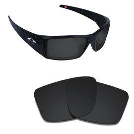 Alphax Stealth Black Polarized Replacement Lenses for Oakley Heliostat OO9231