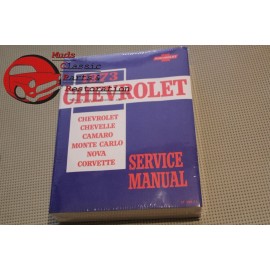 Muds CPR 1973 73 Camaro Chevelle Corvette Monte Carlo Nova Service Manual