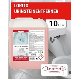 Lorito Urine Stone Remover Extra Strong 10 L - Powerful Professional Toilet Cleaner, Effortlessly Removes Stubborn Urine & Limestone, Deeply Effective Cleanliness & Hygienic Freshness